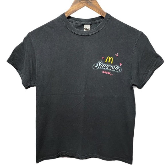 Gildan Other - McDonalds Saweetie Crew collaboration short sleeve crewneck music artist T-shirt